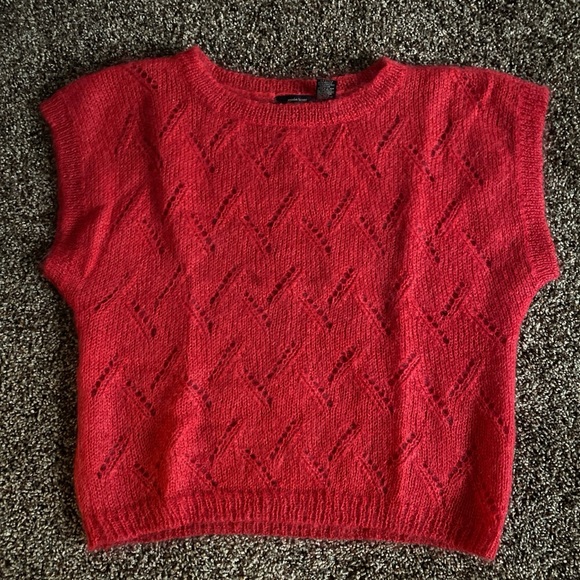 Jeanne Pierre Mohair Sweater Vest - Picture 4 of 5